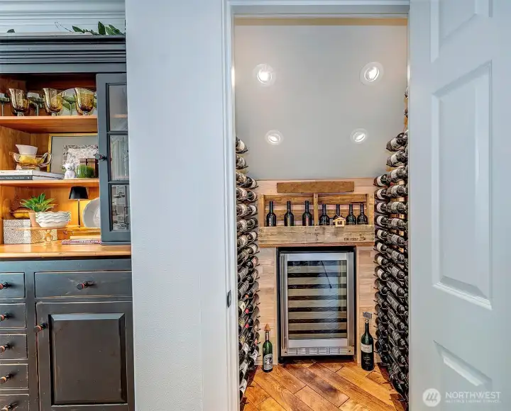 Wine Cellar & Beverage Center... Whether hosting guests or enjoying a quiet evening at home, your favorite wines and beverages are always close at hand. Wine Cellar & Beverage Center... Whether hosting guests or enjoying a quiet evening at home, your favorite wines and beverages are always close at hand.