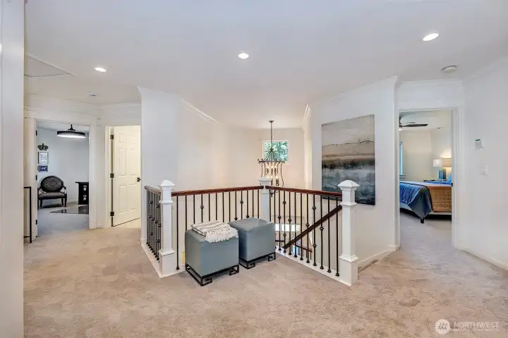 Let's go upstairs.... Let's go upstairs....