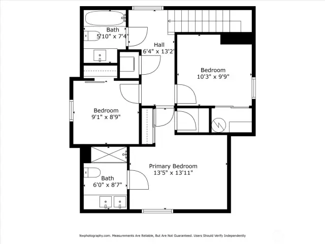 SFR Floor plan - 2nd Level