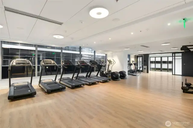 located on the same floor as the unit!