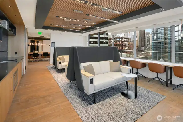 located on the same floor as the unit!