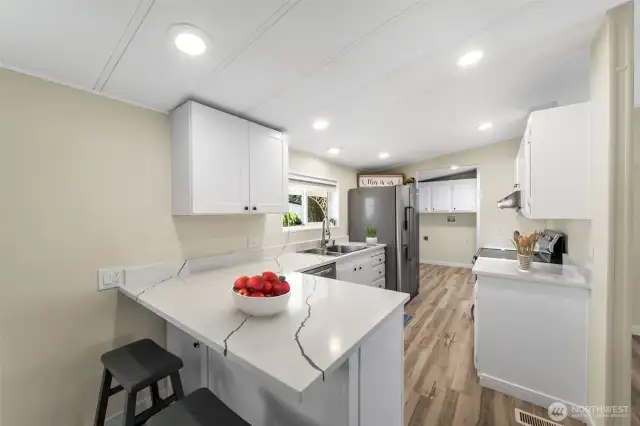 Kitchen  - Virtually Staged