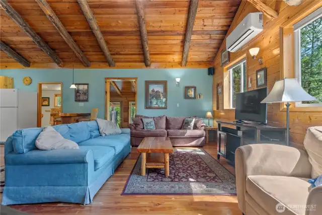 Inviting cozy spaces throughout the home.