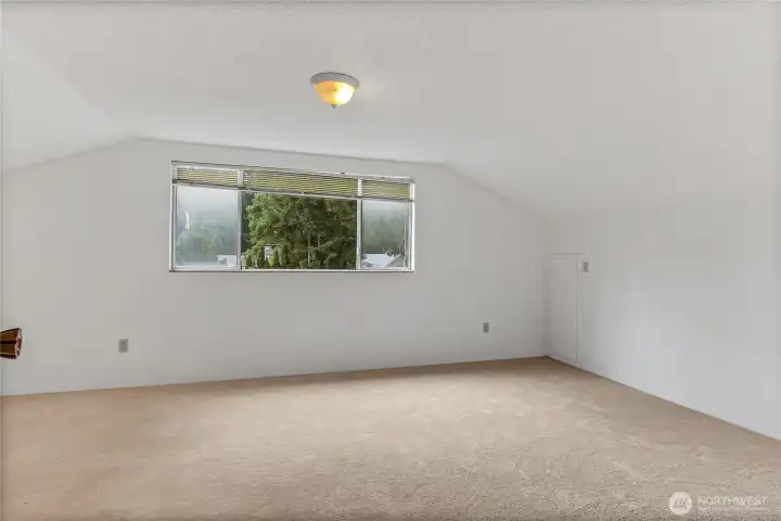 Upstairs bedroom view 2