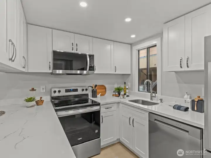 Located in a quiet condo association, this beautifully updated unit awaits its new owner.