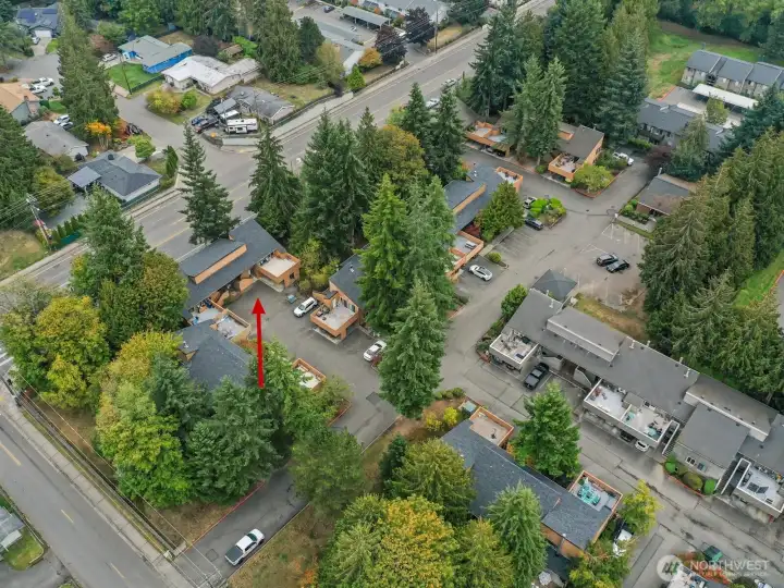 Low HOA dues help make this condo affordable.