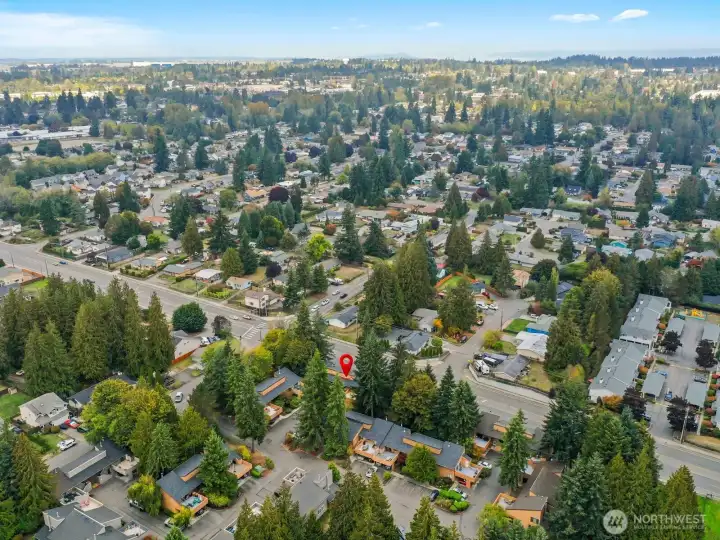 You're also not far from Boeing, Paine Field, or the Park and Ride.