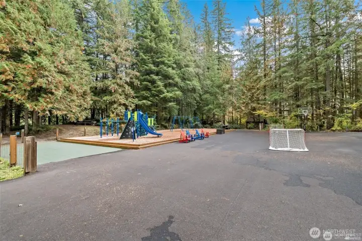 Playground for the kids.