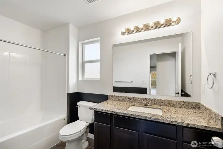 Full Bathroom on the Second Floor