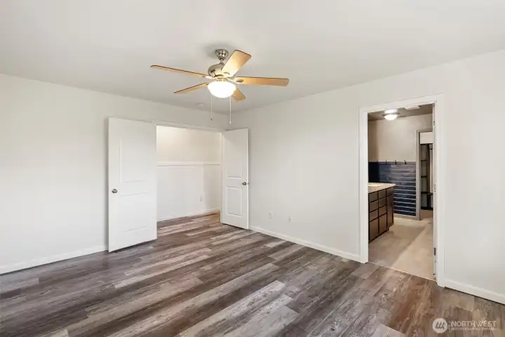 Primary Bedroom on the Third Floor