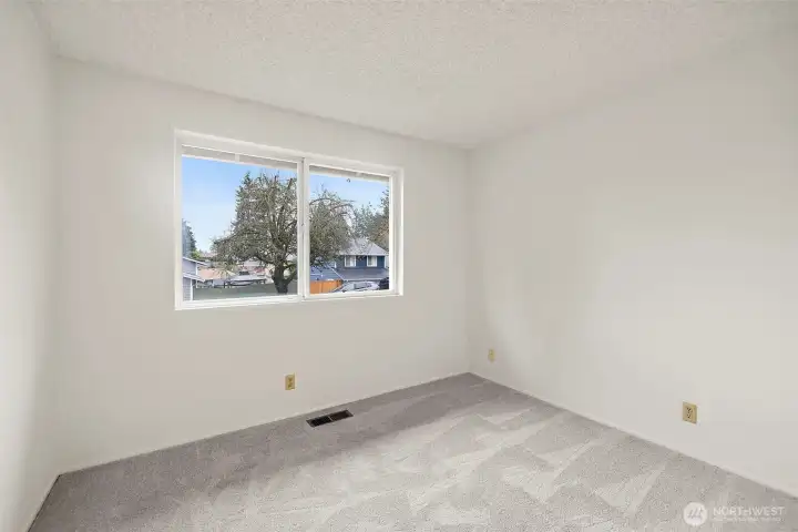 Bedroom 3 - perfect for office or guest use.