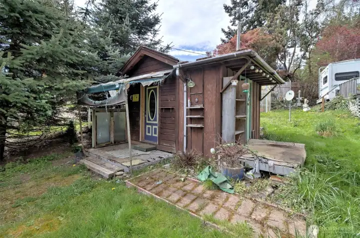 Outbuilding for storage