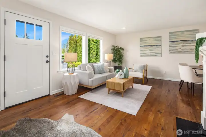 Large windows providing ample natural light throughout.