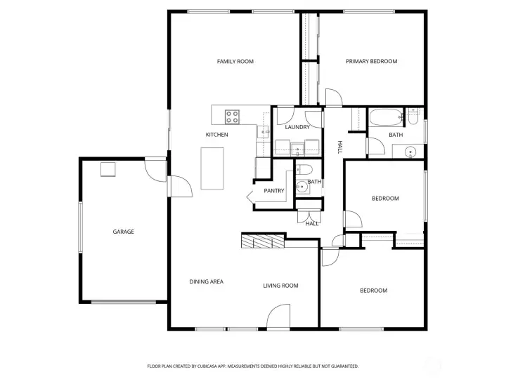 Floorplan of the home