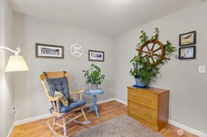 Main floor flex space/den