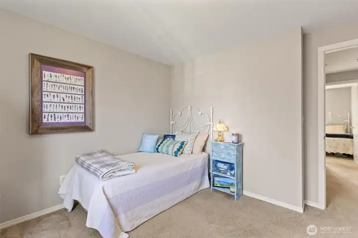Upstairs guest bedroom #1