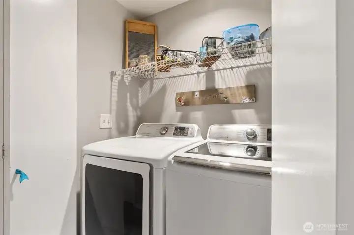 Upstairs utility space