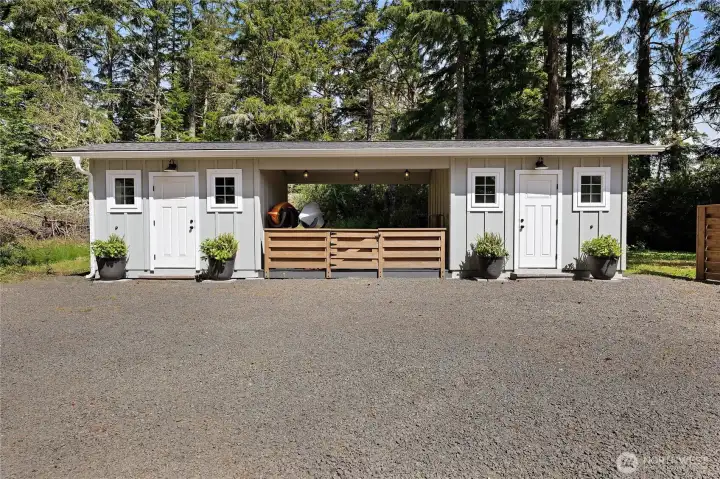 Multi functional shed