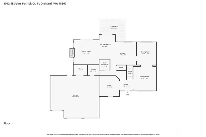 Floor Plan Floor 1