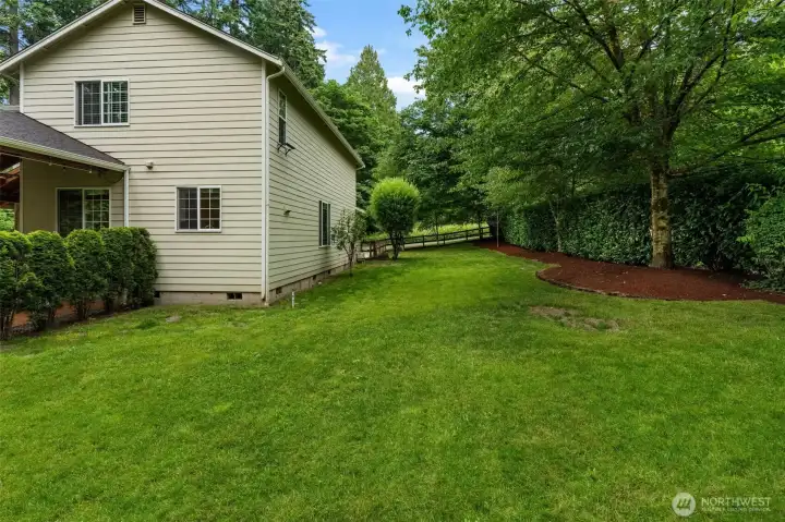 Second side yard
