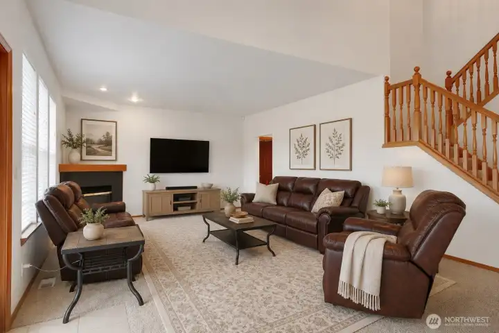 Great Room *Virtually Staged*