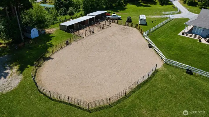 Outdoor arena