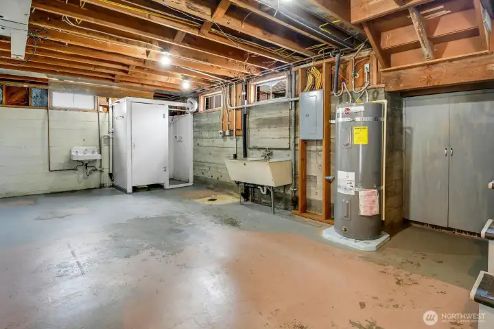 Heated unfinished basement plumbed with a 3/4 bath. Electrical panel updated and whole home was rewired in 2017 with new outlets, new lighting and smoke detectors wired into system. Heated unfinished basement plumbed with a 3/4 bath. Electrical panel updated and whole home was rewired in 2017 with new outlets, new lighting and smoke detectors wired into system.