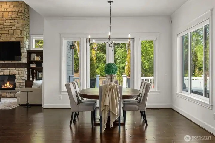 Breakfast nook Breakfast nook