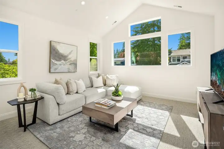 Flexible upper floor bonus space Flexible upper floor bonus space