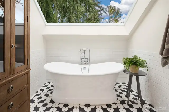 Awesome oversized skylight