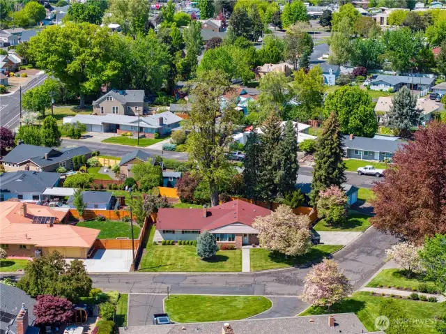 Aerial View of Property