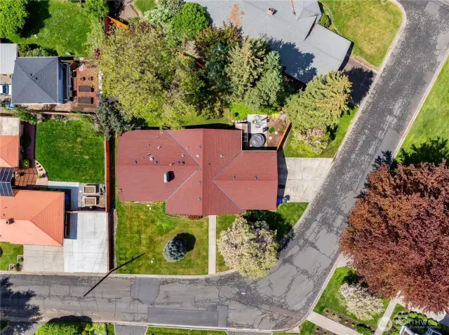 Aerial View of Property