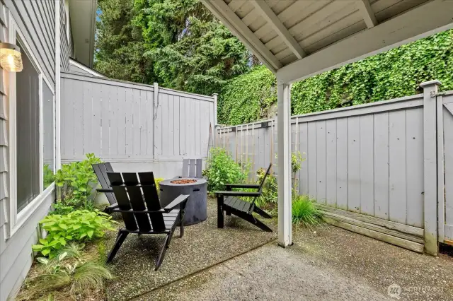 Your own private space to relax...