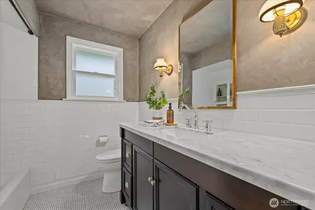 Updated bathroom...