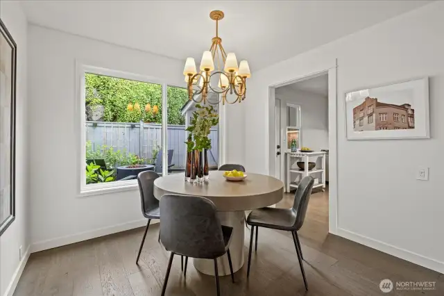 Include dining area...