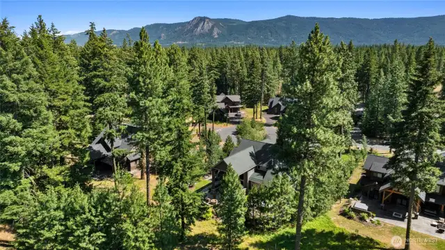 Surrounding landscape and views are breathtaking, coupled with the frequent deer that graze in surrounding forest.