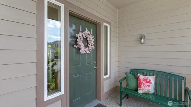 Covered Front Patio