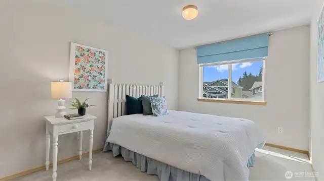 Washer and Dryer in closet in Primary Bath