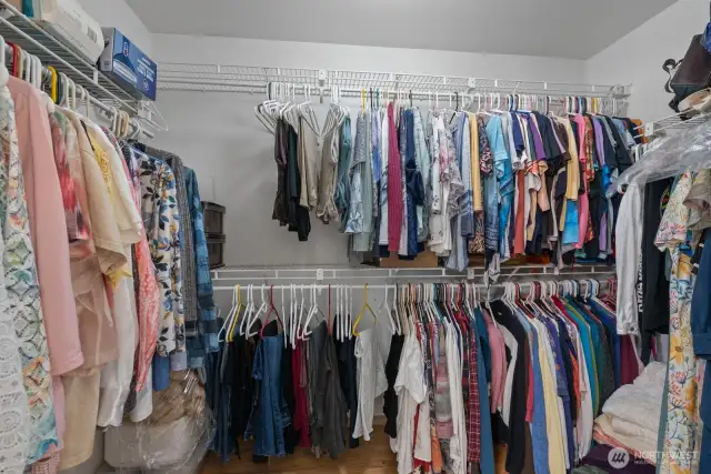 Primary Walk in Closet
