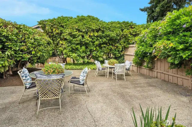 Front courtyard