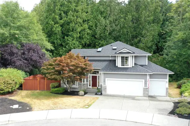 Beautiful home adjacent to a greenbelt and walking trails with overflow parking
