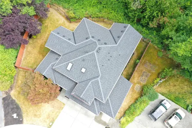 newer roof, beautiful and level lot.