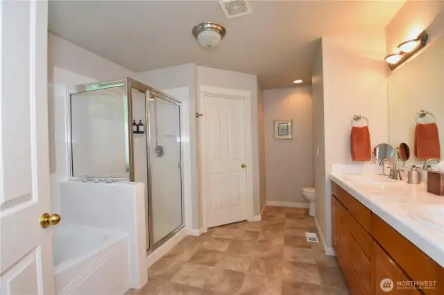 Primary bedroom ensuite.