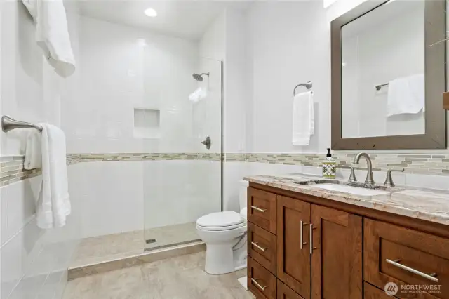 With 3/4 Bath & Washer & Dryer Hookups