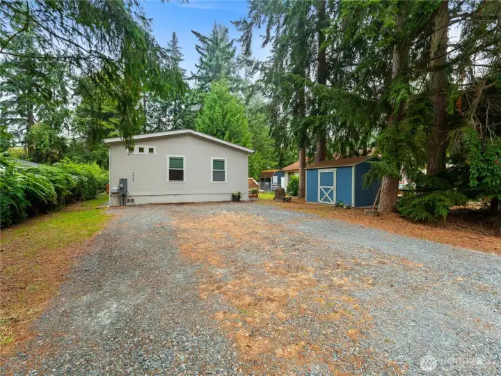 Need room for the boat, bikes?  This home has plenty of space for all the toys