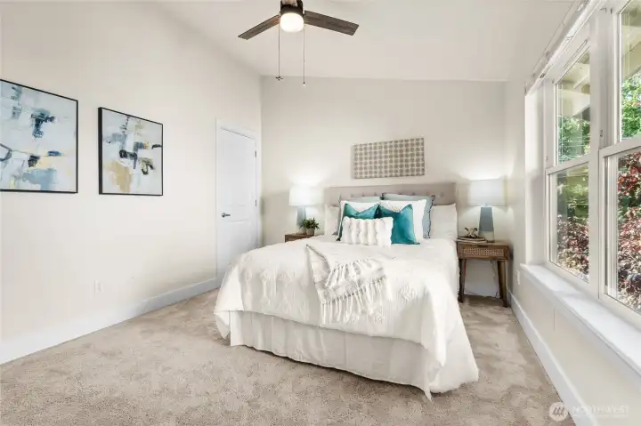 2nd bedroom. Prior owners used it as a work-out space and office!