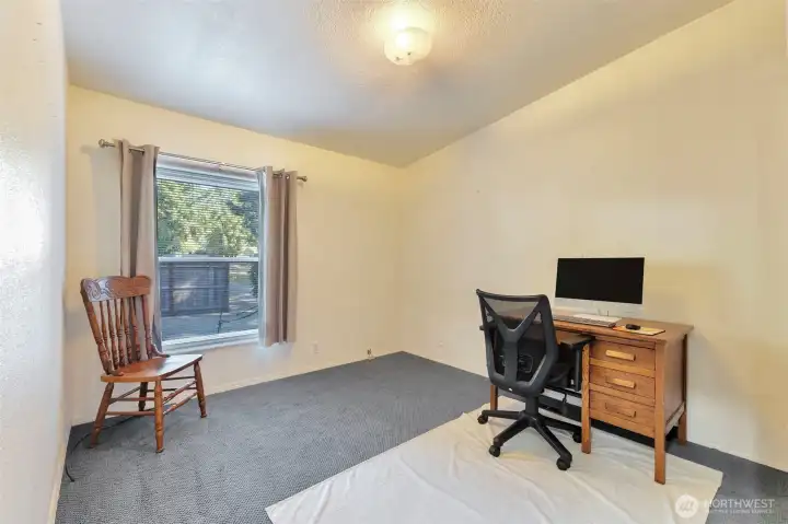 Large bedrooms with new carpet!