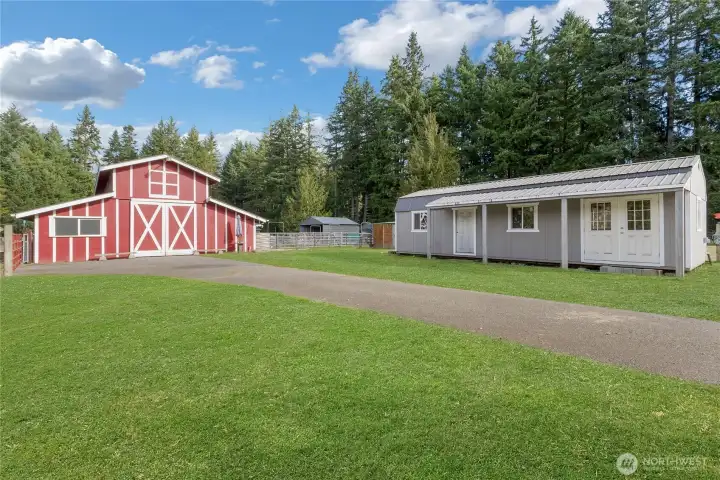 barn and shed