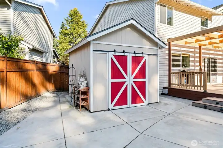 Storage shed