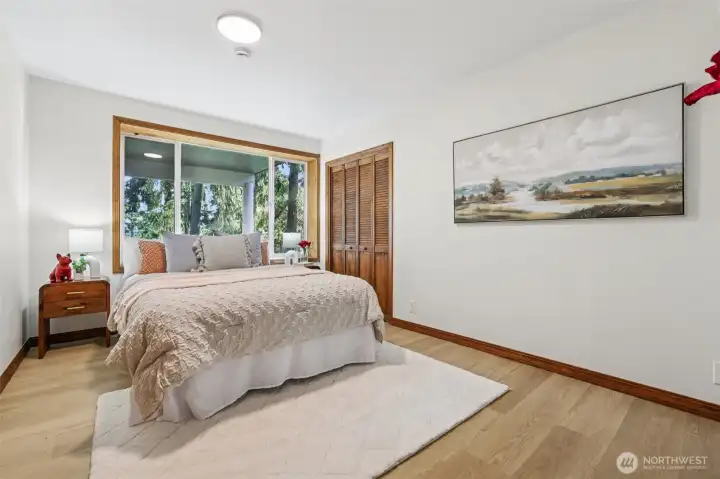 Lower level bedroom